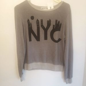 Wildfox Dream Scene NYC Sweatshirt - XXS